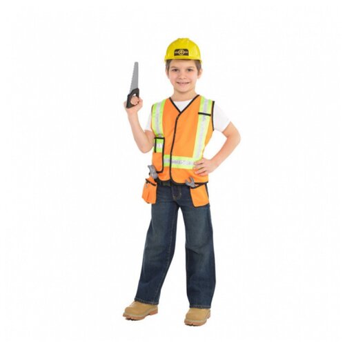 фото Игровой костюм 'строитель', размер 98-116 см. amscan
