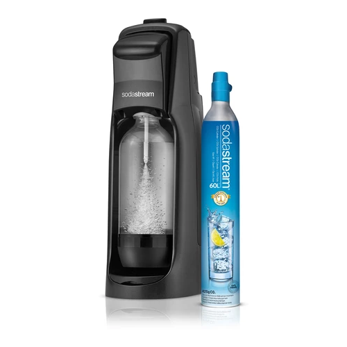 фото Сифон для газирования воды + баллоны sodastream jet черный