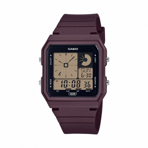 фото Наручные часы casio casio lf-20w-5a, бордовый, фиолетовый
