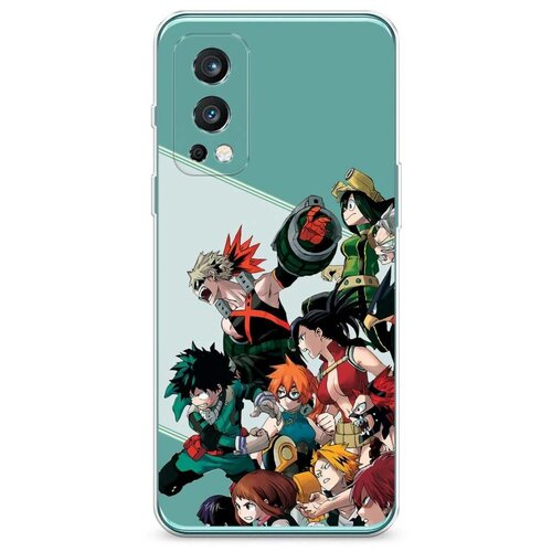 фото Силиконовый чехол "boku no hero academia" на oneplus oneplus nord 2 / ванплас норд 2 case place