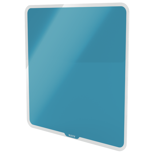 фото Магнитно-маркерная стеклянная доска leitz cosy, 45 x 45 см, синий