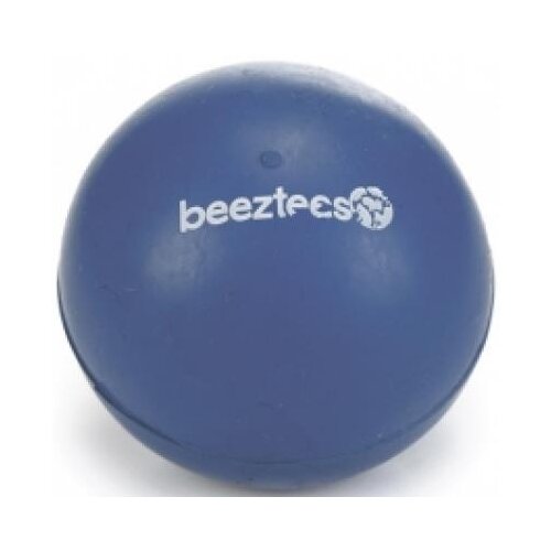 фото Beeztees 625910 игрушка для собак мяч, литая резина, синий 6,5см