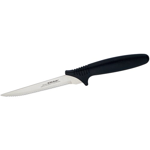 фото Attribute нож для стейка chef 12 см серебристый / черный