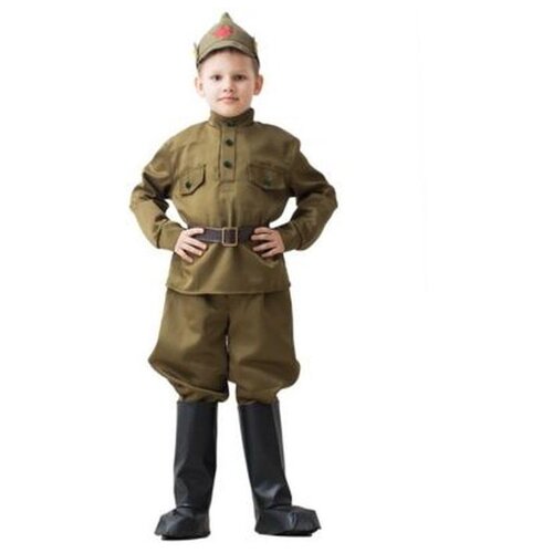 фото Военный костюм бока "буденовец", 5-7 лет, рост 122-134 см