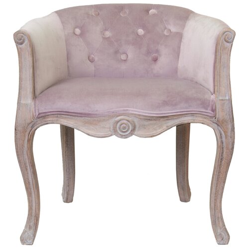 фото Низкое кресло kandy pink velvet mak interior