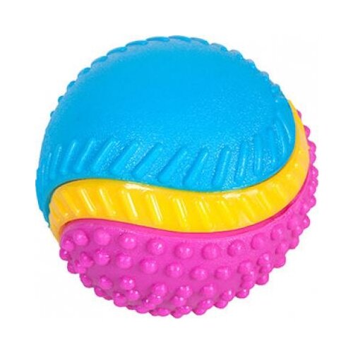 фото Karlie-flamingo игрушка для собак 5 senses мяч 8 см, резина no
