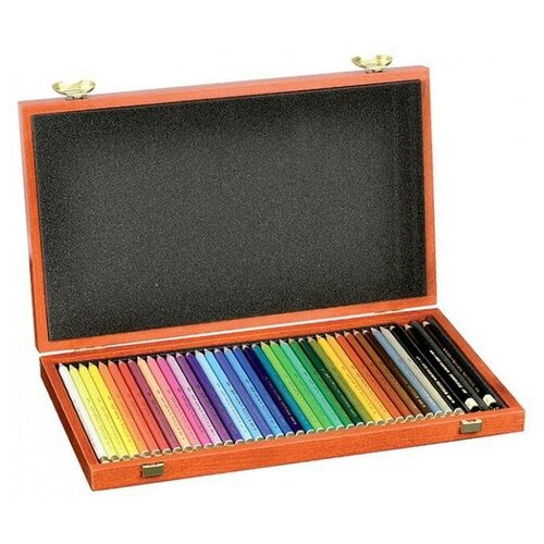 фото Koh-i-noor набор цветных карандашей "polycolor" 36 цв. в деревянной коробке