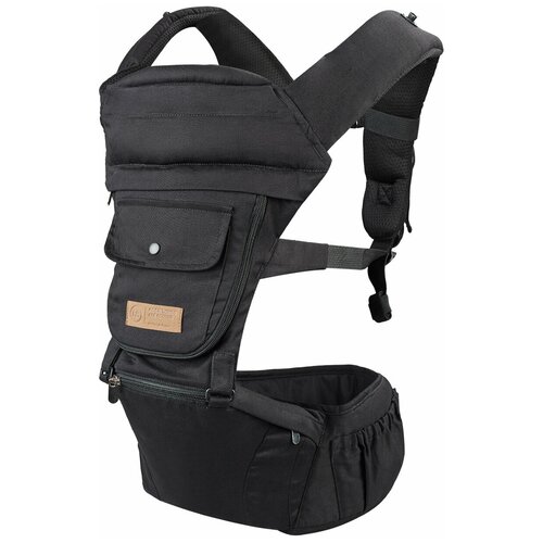 фото "40029, рюкзак-переноска babyseat, black" happy baby