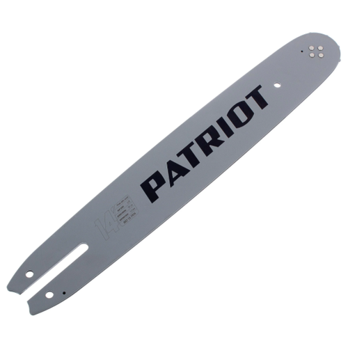 фото Шина для пилы patriot 14", 50 звеньев, паз 1,3 мм, шаг 3/8 дюйма