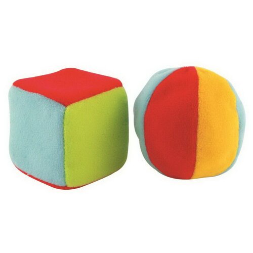фото Игровой набор canpol babies кубик и мячик мягкие
