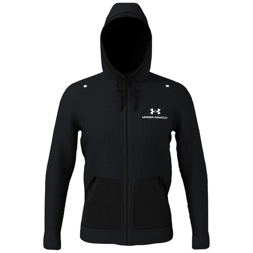 фото Лонгслив under armour rush all purpose fz hoodie черный xxl 1367770-001