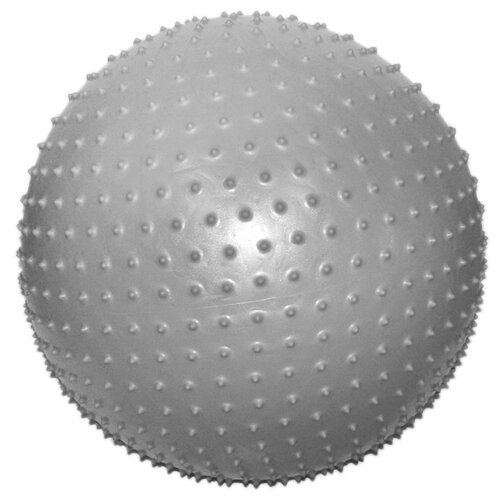 фото Мяч для фитнеса с массажными шипами. диаметр 70 см: ма-70-се (серебро) sprinter