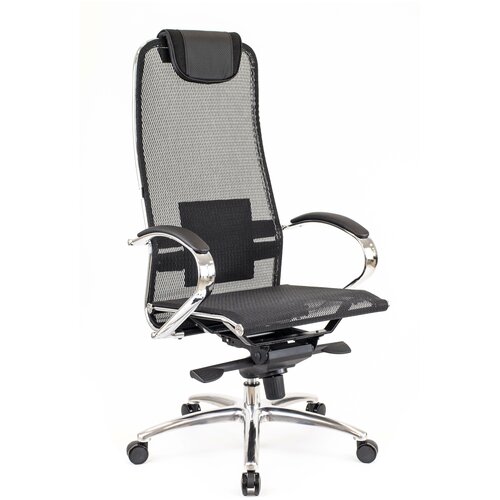 фото Компьютерное кресло everprof deco сетка черный для руководителя