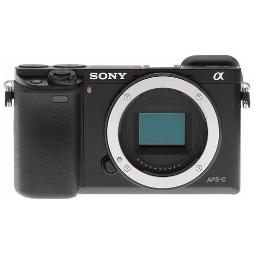 Фото - Фотоаппарат со сменной оптикой Sony Alpha ILCE-6000 Body black фотоаппарат sony alpha ilce 9 body a9
