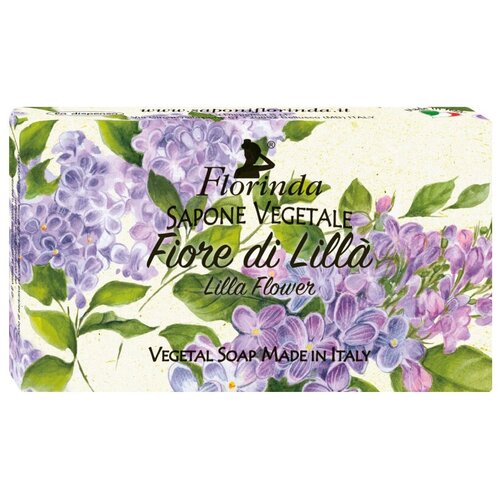 Фото - Florinda Мыло кусковое Цветы и цветы Fiore di lilla, 100 г мыло florinda весенние цветы mughetto 100 г
