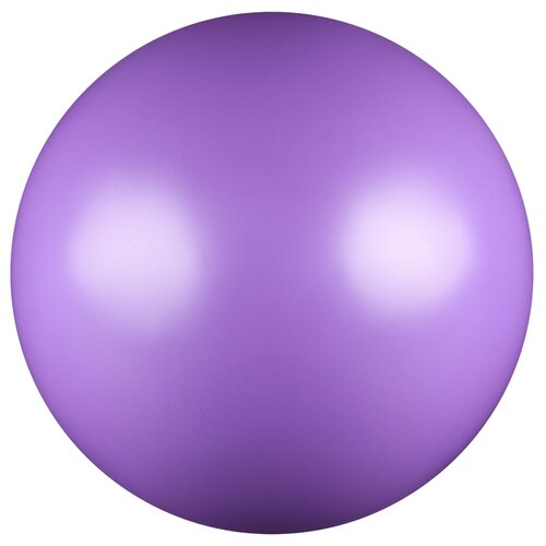 фото Мяч для художественной гимнастики силикон металлик 300 г, ab2803, сиреневый, 15 см 4240958 сима-ленд