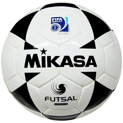 фото Футбольный мяч mikasa fsc-62 p-w черно-белый 4