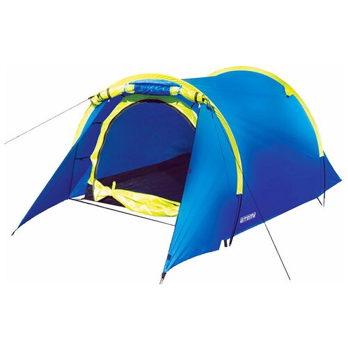 фото Палатка atemi tonga 2tx синий/желтый