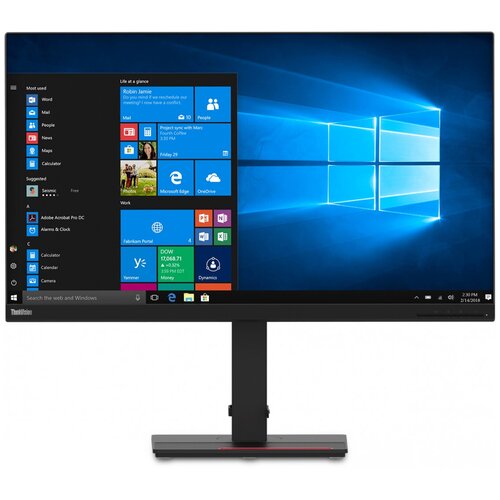 фото Монитор lenovo thinkvision t32h-20 31.5", raven black