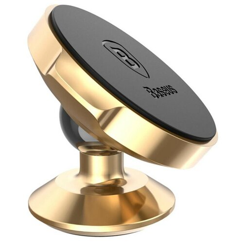 Автомобильный держатель Baseus Small Ears Series Magnetic Suction Bracket Gold SUER-BOR