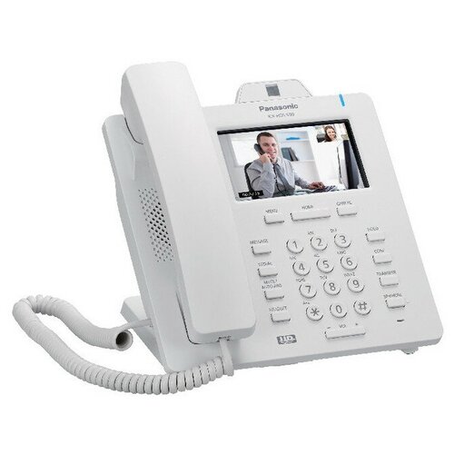 фото Voip-телефон panasonic kx-hdv430 белый