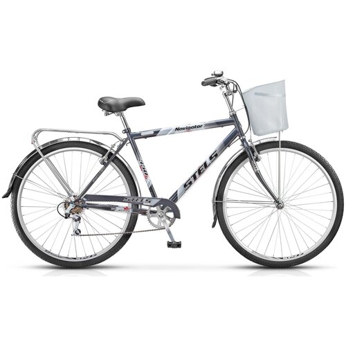фото Городской велосипед stels navigator 350 gent 28 z010 (2021) рама 20" серый