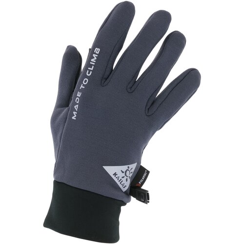 фото Перчатки kailas polartec stretchy fleece gloves women's, размер m, черный, серый
