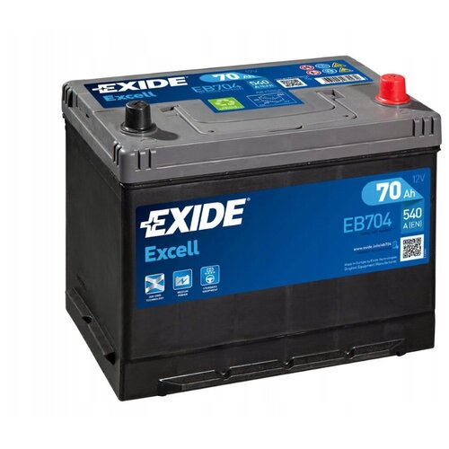 фото Автомобильный аккумулятор exide excell eb704