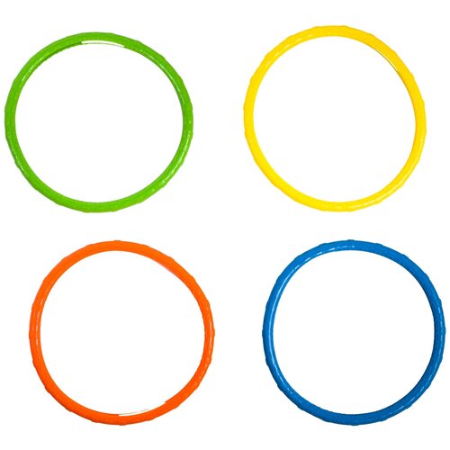 фото Играем в воде. кольца для ныряния (вв2435) желтый/оранжевый/зеленый bondibon