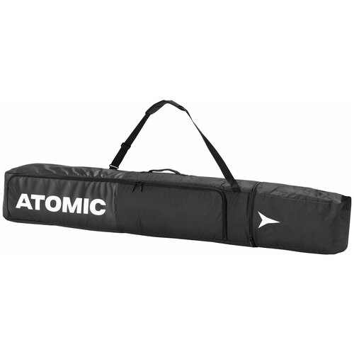 фото Чехол для лыж atomic double ski bag, черный/серый
