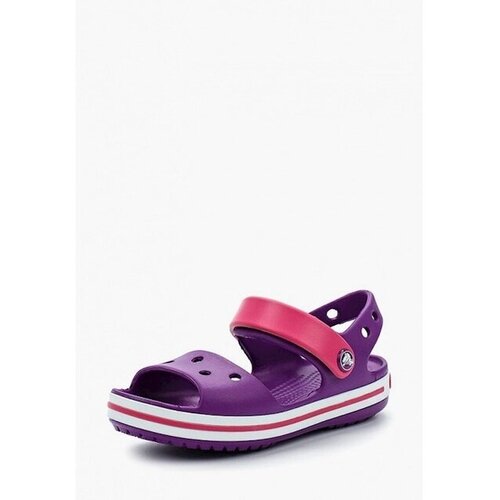 фото Сандалии kids amethyst/paradise pink crocs , размер c13 (30/31), цвет фиолетовый