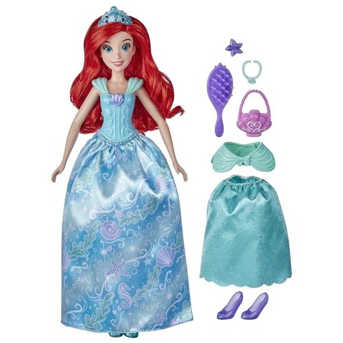 фото Игрушка hasbro disney princess кукла в платье с кармашками f