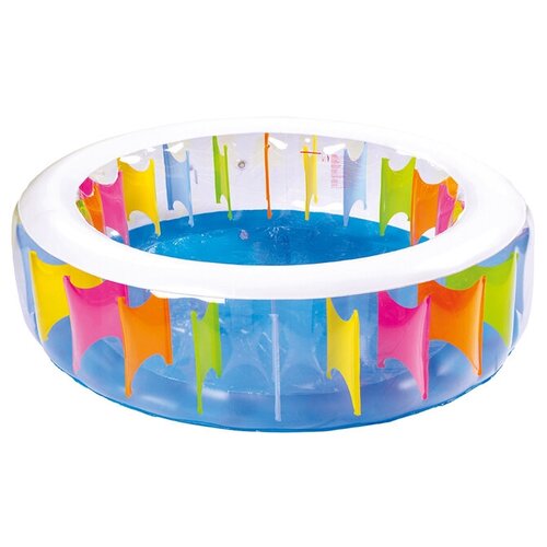 фото Детский бассейн jilong giant rainbow pool jl010628npf