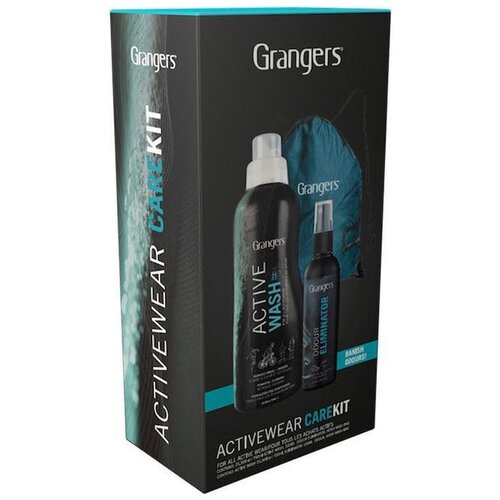 фото Набор для стирки grangers active wash, odour eliminator and activewear kit bag без бренда