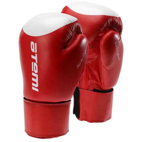 фото Боксерские перчатки atemi ltb19009 красный с белой мишенью 8 oz