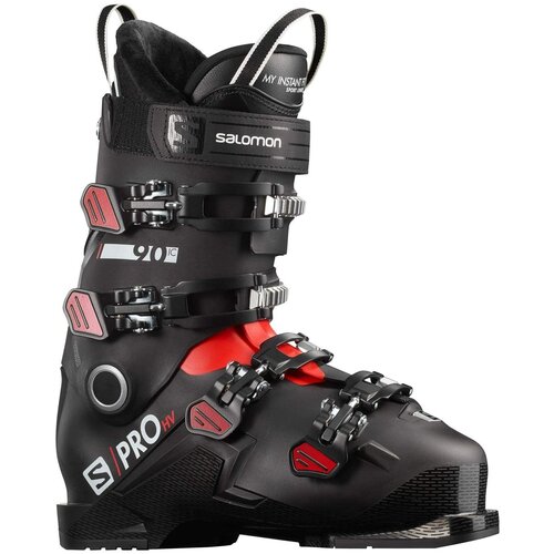 фото Горнолыжные ботинки salomon s/pro hv 90 ic, 28/28.5, black/red/white