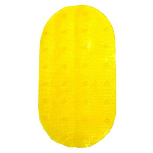 фото Нескользящий коврик для ванной uviton бусинка желтый