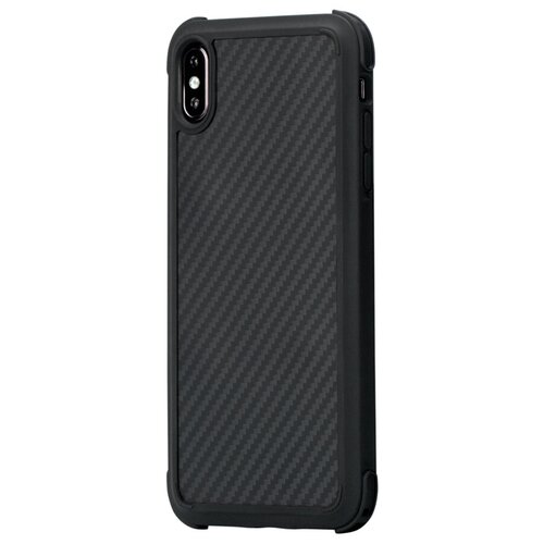 фото Чехол-накладка pitaka magcase pro (арамид) для apple iphone xs max черно-серый в полоску