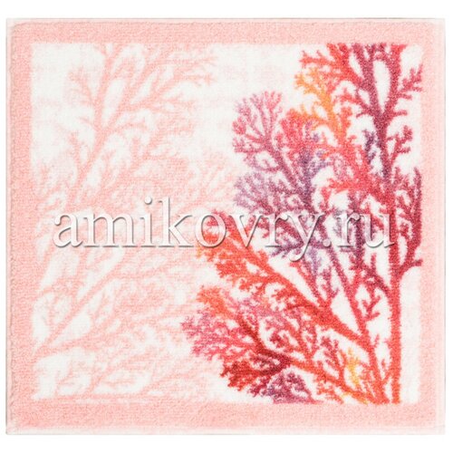 фото Для ванной confetti розовый коврик для ванной confetti bath bella coral 01 pink квадрат (50*50 см)