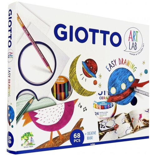 фото Giotto набор для рисования 68 предмета art lab (581400)