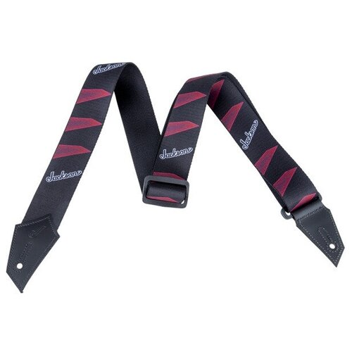 фото Ремень для гитары jackson strap jackson hdstock blk/red