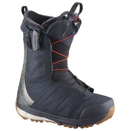 фото Сноубордические ботинки salomon hi-fi wide, р. 10 / 28, black/blue