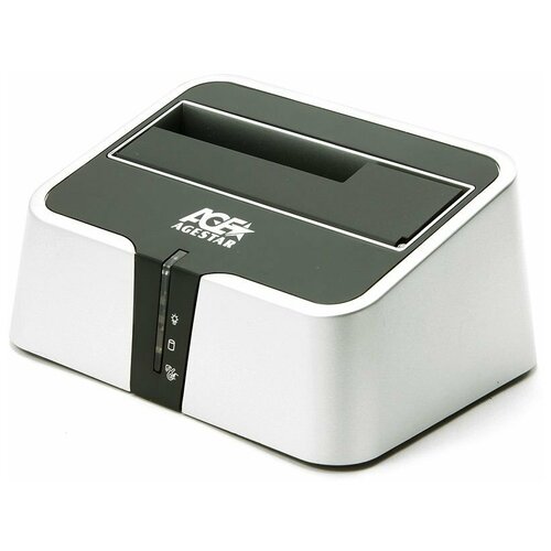 фото Док-станция agestar docking station 3cbt2-6g silver