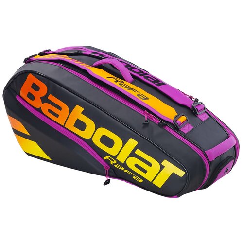 фото Сумка babolat pure aero x6 rafa (желтый/фиолетовый) 2021