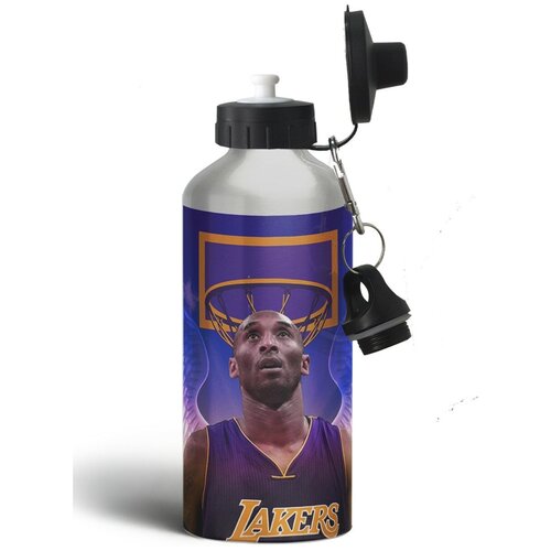фото Бутылка спортивная, туристическая фляга спорт баскетбол коби брайант - 238 creative mug