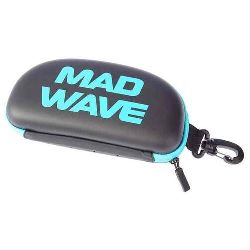 фото Чехол для плавательных очков madwave goggle case, цвет голубой (08w) mad wave