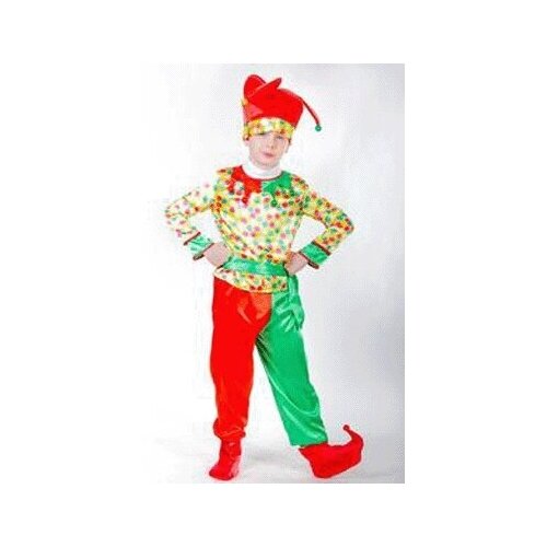 фото Карнавальный костюм петрушка р.122 5-7лет 85126 интэк