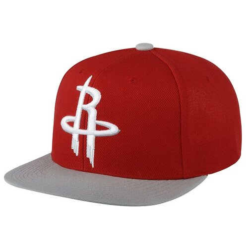 фото Бейсболка с прямым козырьком mitchell ness 6hssjs19078-hroscwh houston rockets nba, размер one