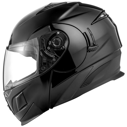 фото Zeus шлем модуляр zs-3020 термопластик, глянец, черный zeus helmet