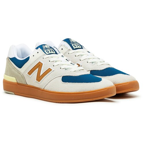 фото Кроссовки new balance am574wyg/d мужские, цвет бежевый, размер 11.5